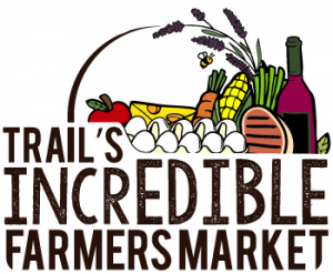 Trail's IncrEDIBLE Farmers Market Logo